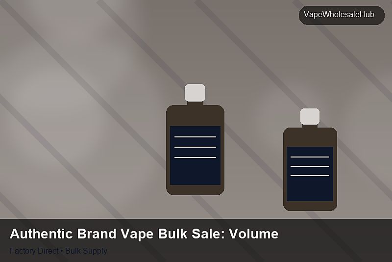 Authentic Brand Vape Bulk Sale — Authentic Brand Vape Bulk Sale: Volume Pricing Tiers | 2026 Edition photo 1