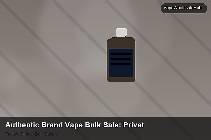 Authentic Brand Vape Bulk Sale — Authentic Brand Vape Bulk Sale: Private Label Options | 2026 Edition photo 1