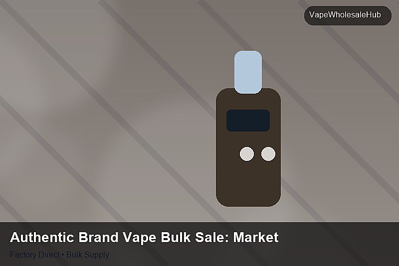 Authentic Brand Vape Bulk Sale — Authentic Brand Vape Bulk Sale: Market Trends 2026 | 2026 Edition photo 2