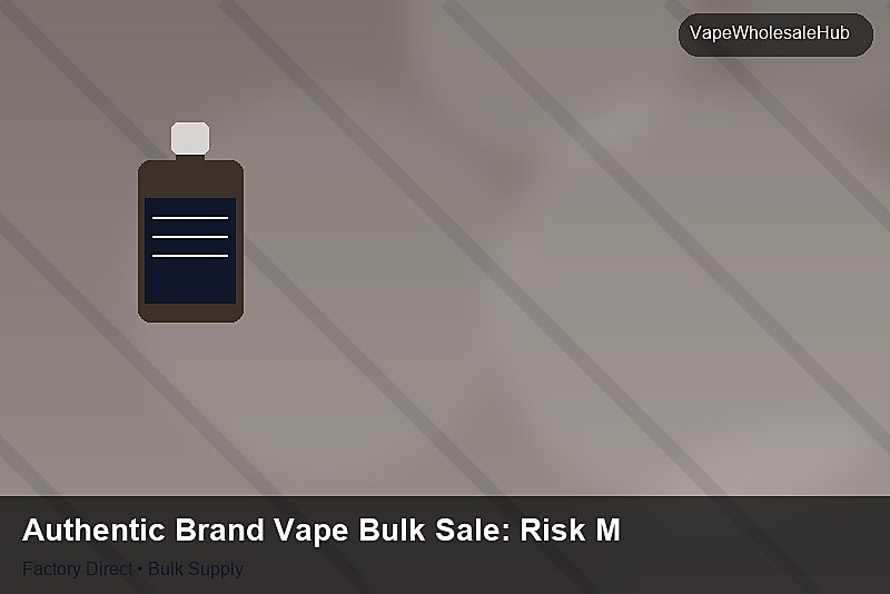 Authentic Brand Vape Bulk Sale — Authentic Brand Vape Bulk Sale: Risk Management | 2026 Edition photo 2