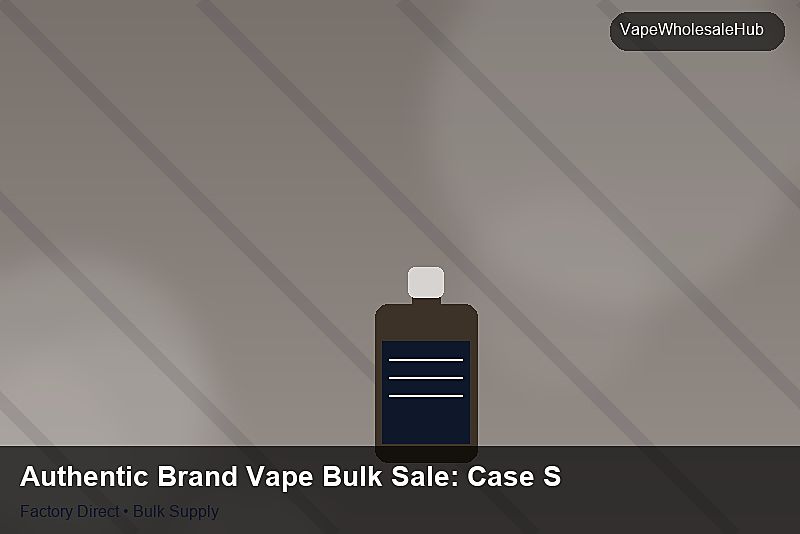 Authentic Brand Vape Bulk Sale — Authentic Brand Vape Bulk Sale: Case Studies | 2026 Edition photo 1