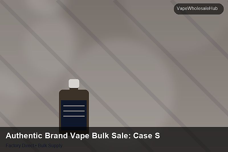 Authentic Brand Vape Bulk Sale — Authentic Brand Vape Bulk Sale: Case Studies | 2026 Edition photo 2