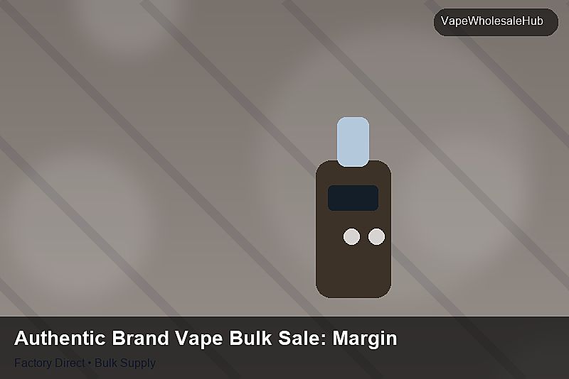 Authentic Brand Vape Bulk Sale — Authentic Brand Vape Bulk Sale: Margin Calculator | 2026 Edition photo 1