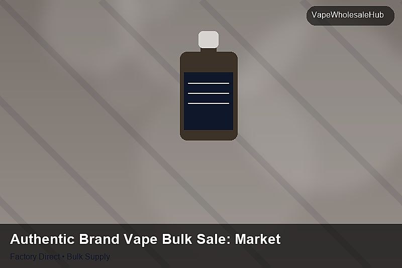 Authentic Brand Vape Bulk Sale — Authentic Brand Vape Bulk Sale: Market Comparison | 2026 Edition photo 1