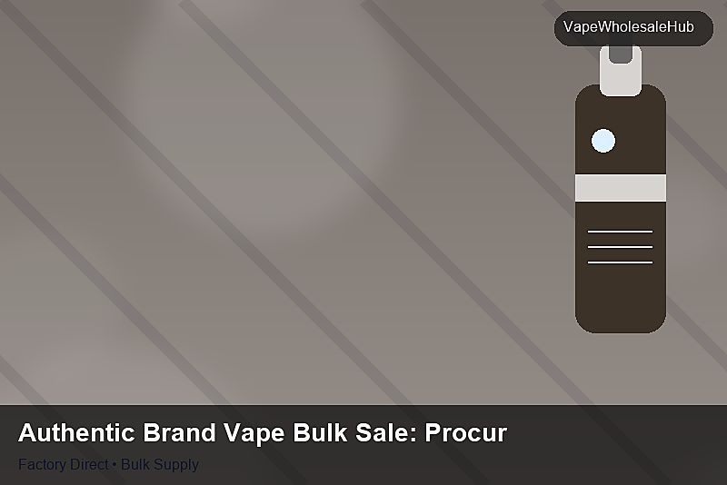 Authentic Brand Vape Bulk Sale — Authentic Brand Vape Bulk Sale: Procurement Checklist | 2026 Edition photo 1